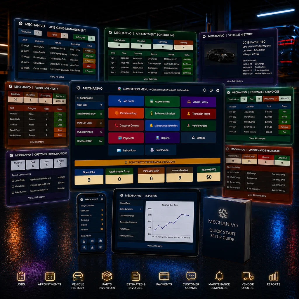 Auto Repair Shop Management System