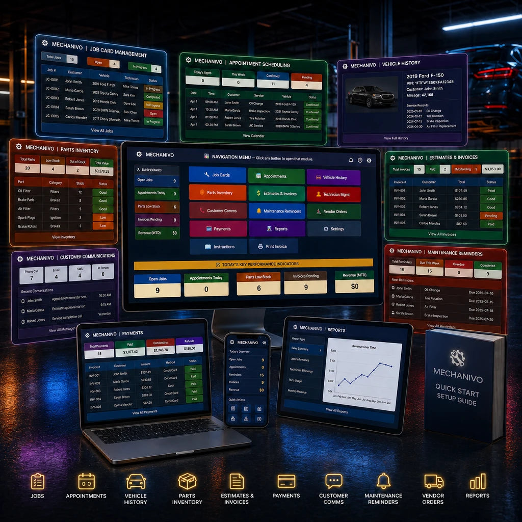 Auto Repair Shop Management System