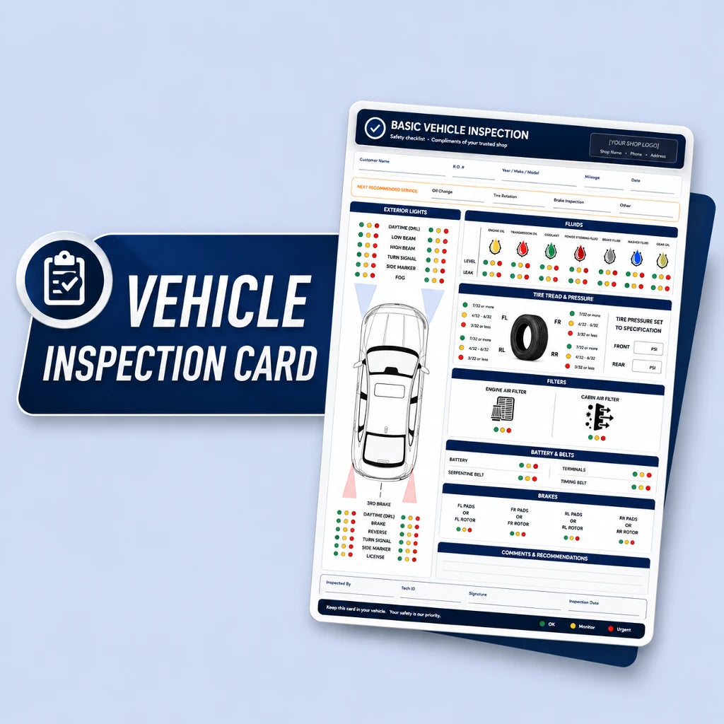 Vehicle Inspection Card